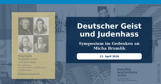 GEDENKEN AN MICHA BRUMLIK