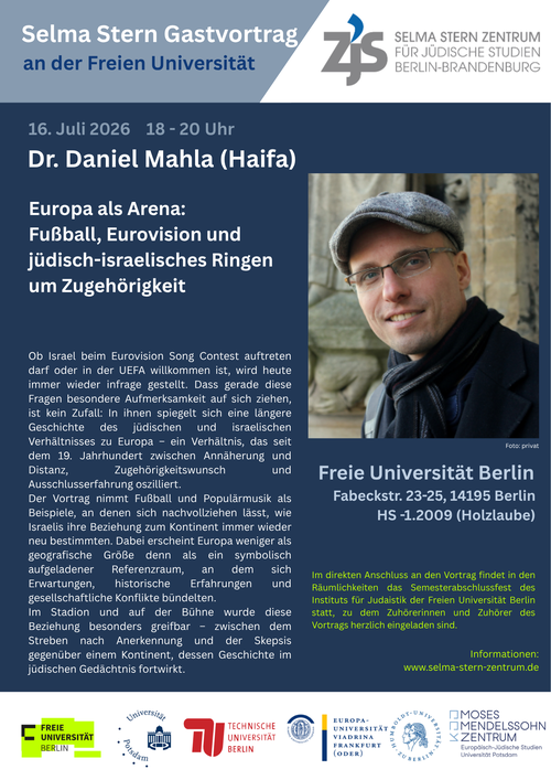 Vortrag Dr. Daniel Mahla 16.07.2026
